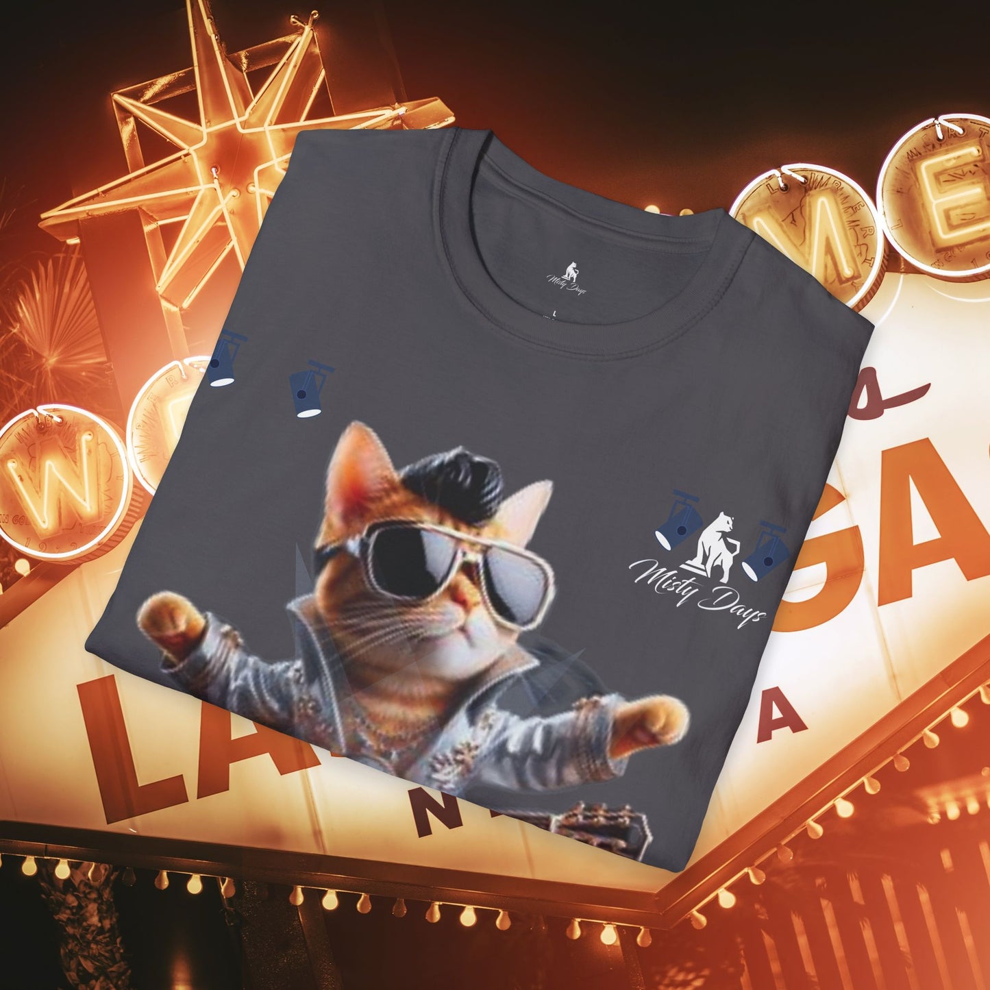 Ginger Elvis T-Shirt - Vegas Years