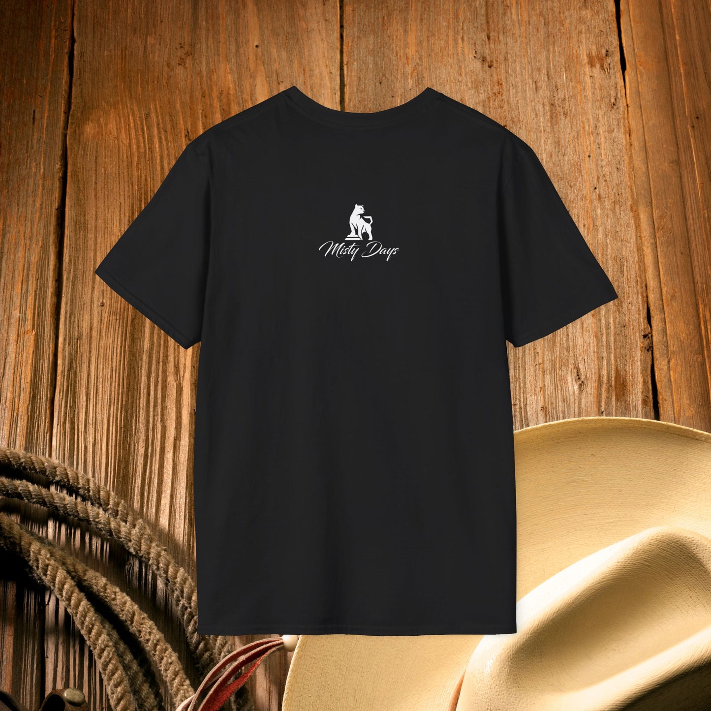 Maine Coon Cat Western Saloon Unisex T-Shirt