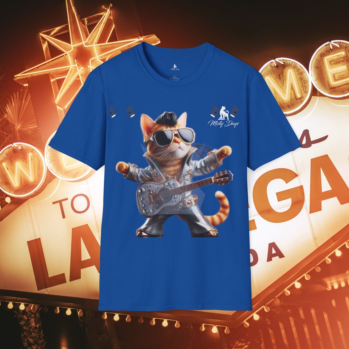 Ginger Elvis T-Shirt - Vegas Years