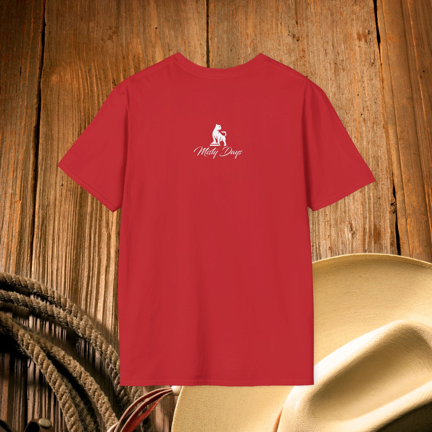 Maine Coon Cat Western Saloon Unisex T-Shirt
