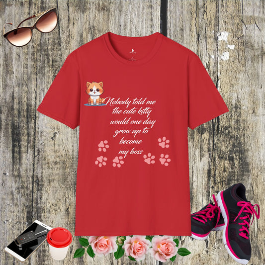 Kitty Boss Unisex T-Shirt