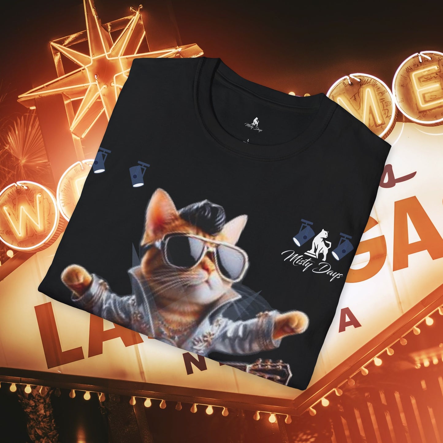 Ginger Elvis T-Shirt - Vegas Years