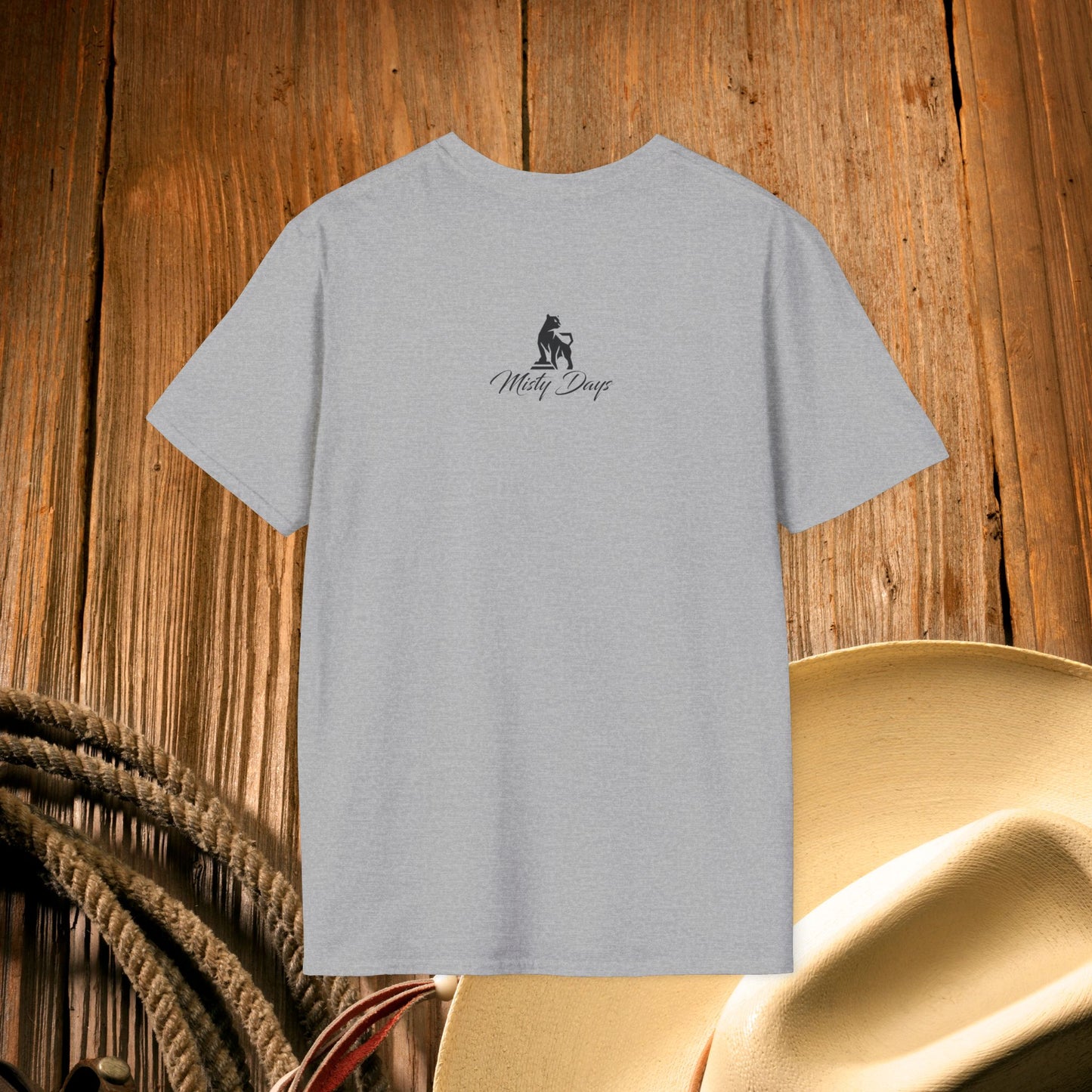Maine Coon Cat Western Saloon Unisex T-Shirt